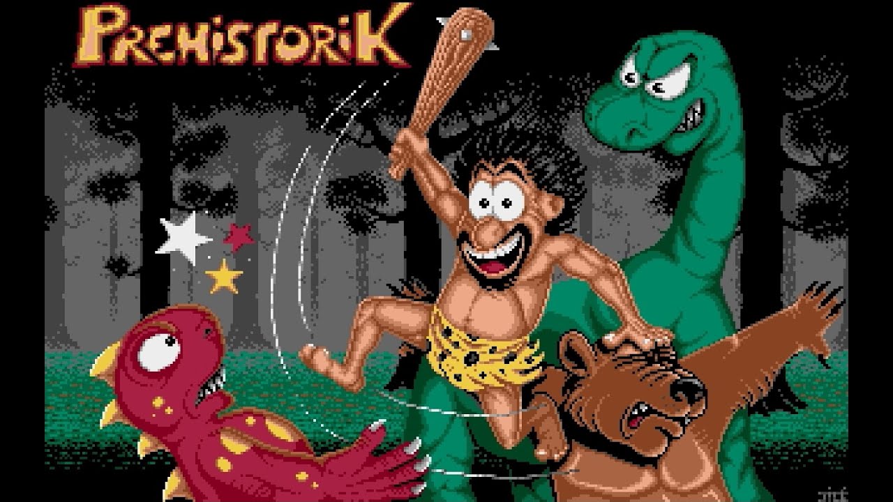 Prehistorik (Amiga) playthrough