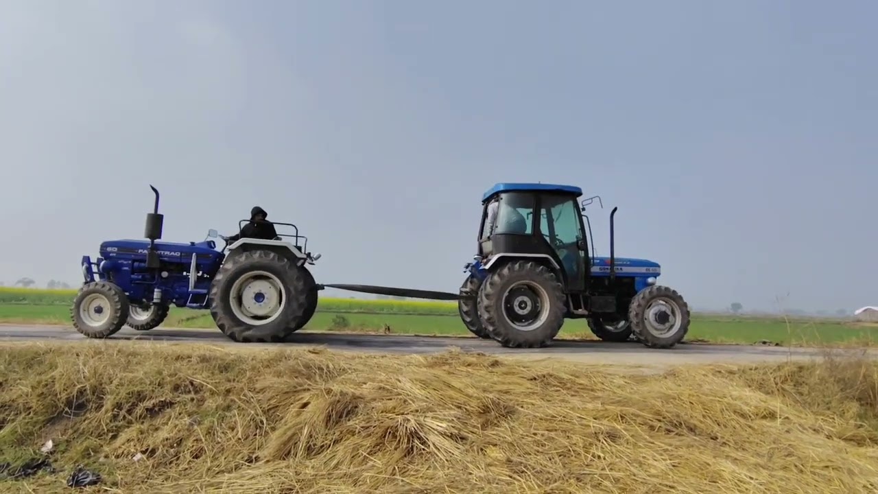 आर पार का टोचन सोनालिका 4x4 vs farmtrac 60f41