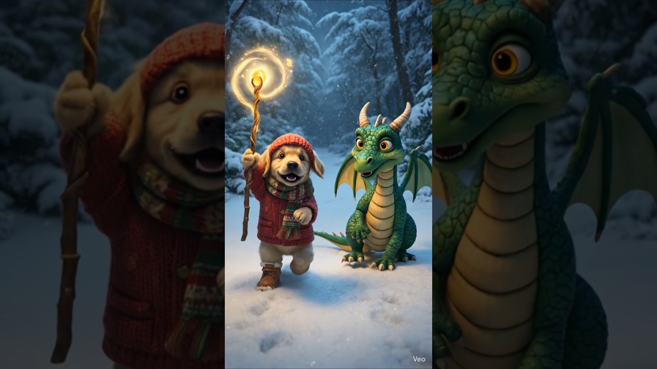 “This Puppy Saved a Dragon… What Happened Next Will Melt Your Heart 🥹”