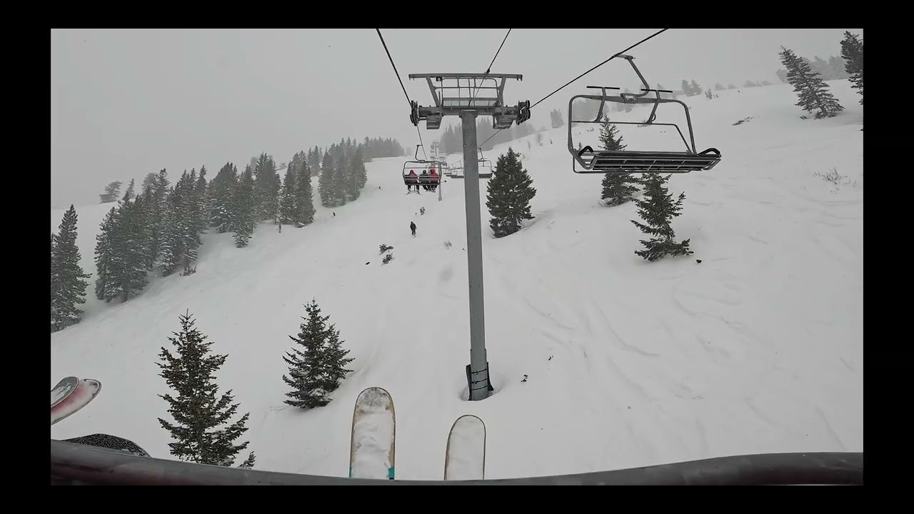 Powderhorn lift at Solitude, 7 May 2024