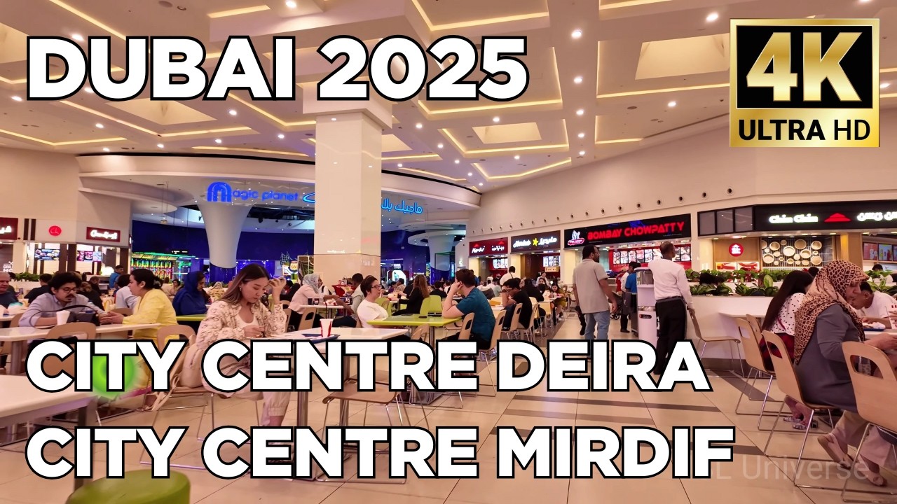 Dubai [4K] City Centre Deira & Mirdif Malls - Complete Walking Tour 2025 🇦🇪