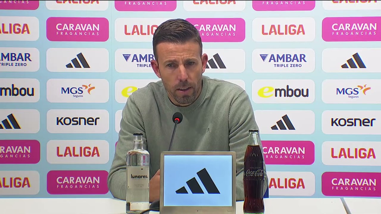 Rueda de prensa Real Zaragoza vs UD Las Palmas 04/01/2026