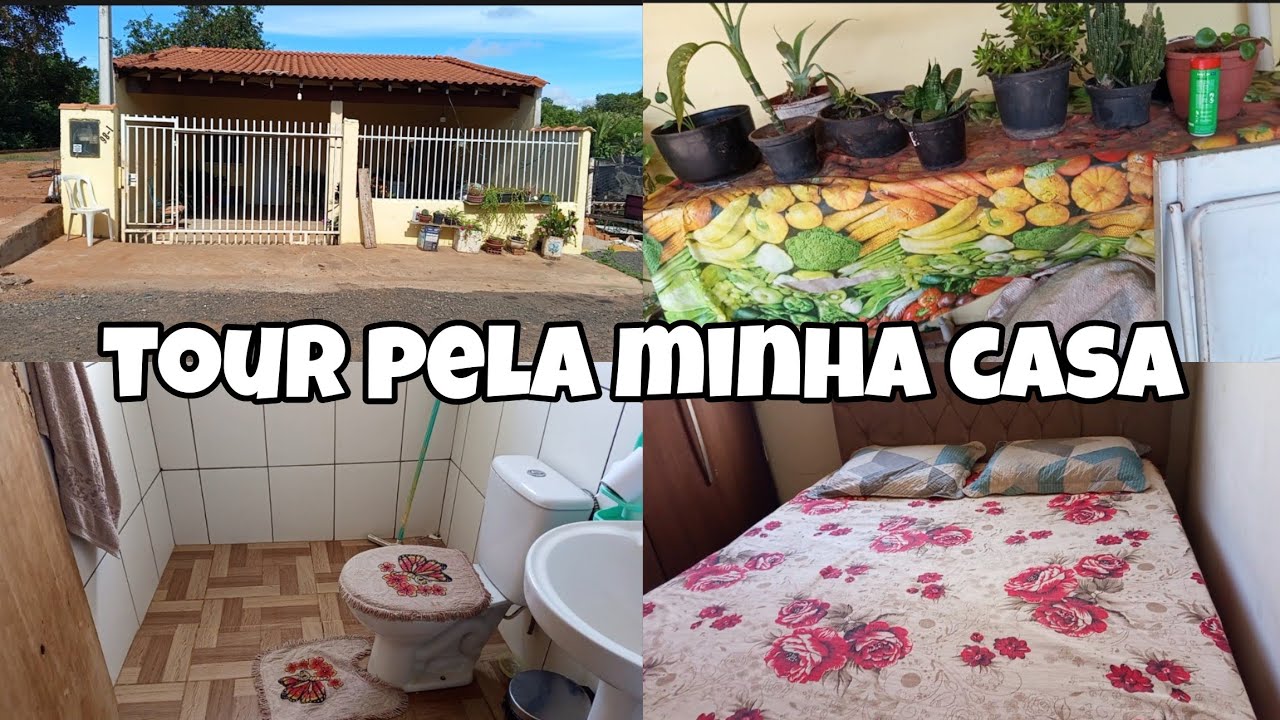 MOSTRANDO A MINHA CASA