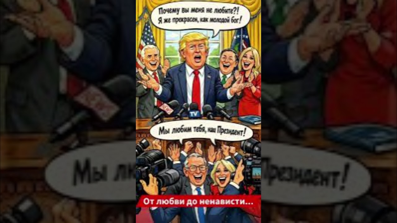 🎵Дональд Трамп - Рыжий ураган!  Шуточная песня. #авторскаяпесня