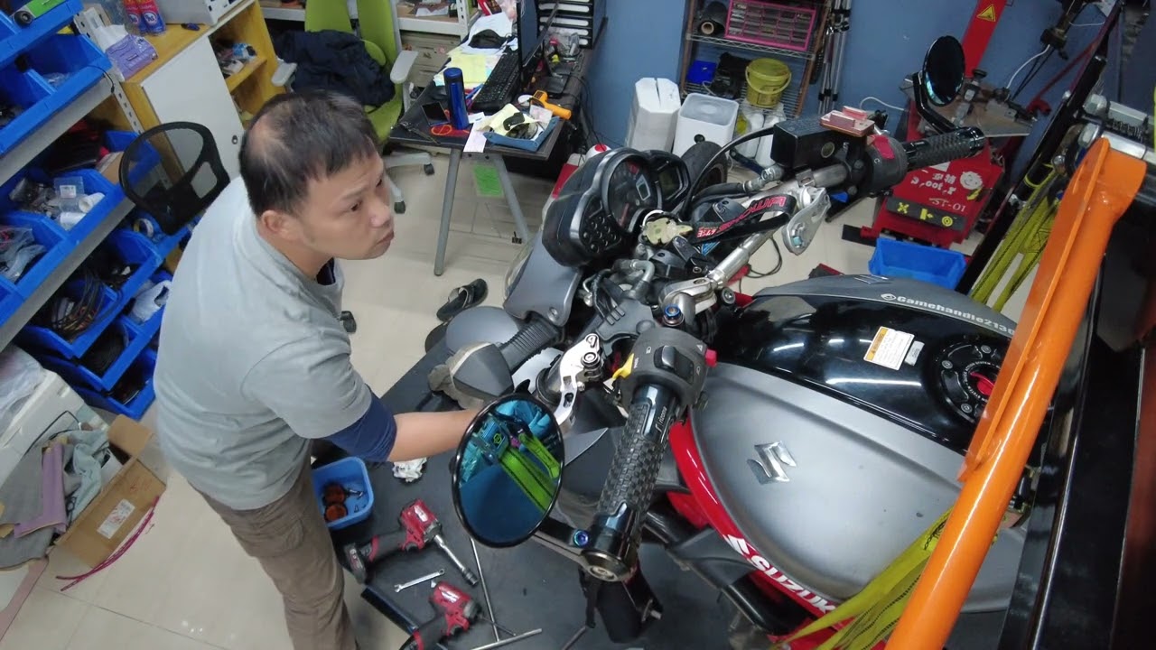 SFV650 前叉油更換