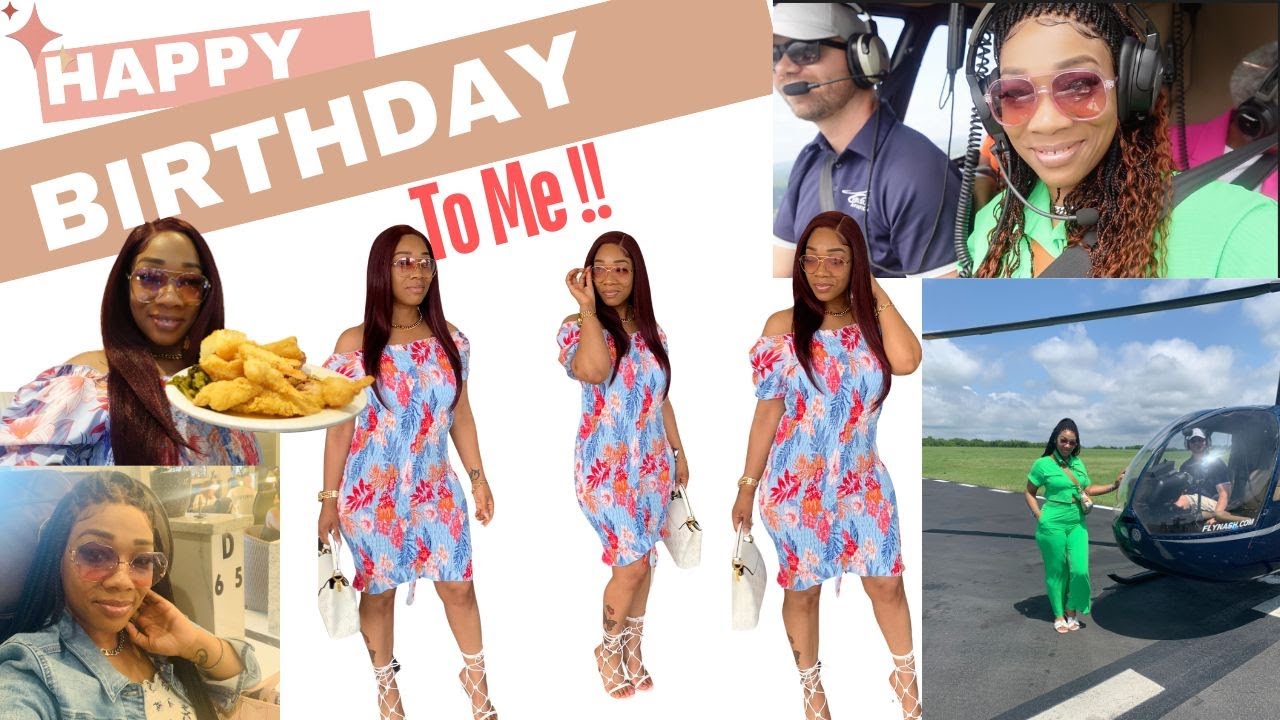 BIRTHDAY VLOG:🥳🎉  MASSAGE, PEDICURE ,HELICOPTER RIDE, PRIVATE STUDIO SESSION 🎙️ALL I CAN EAT BUFFET