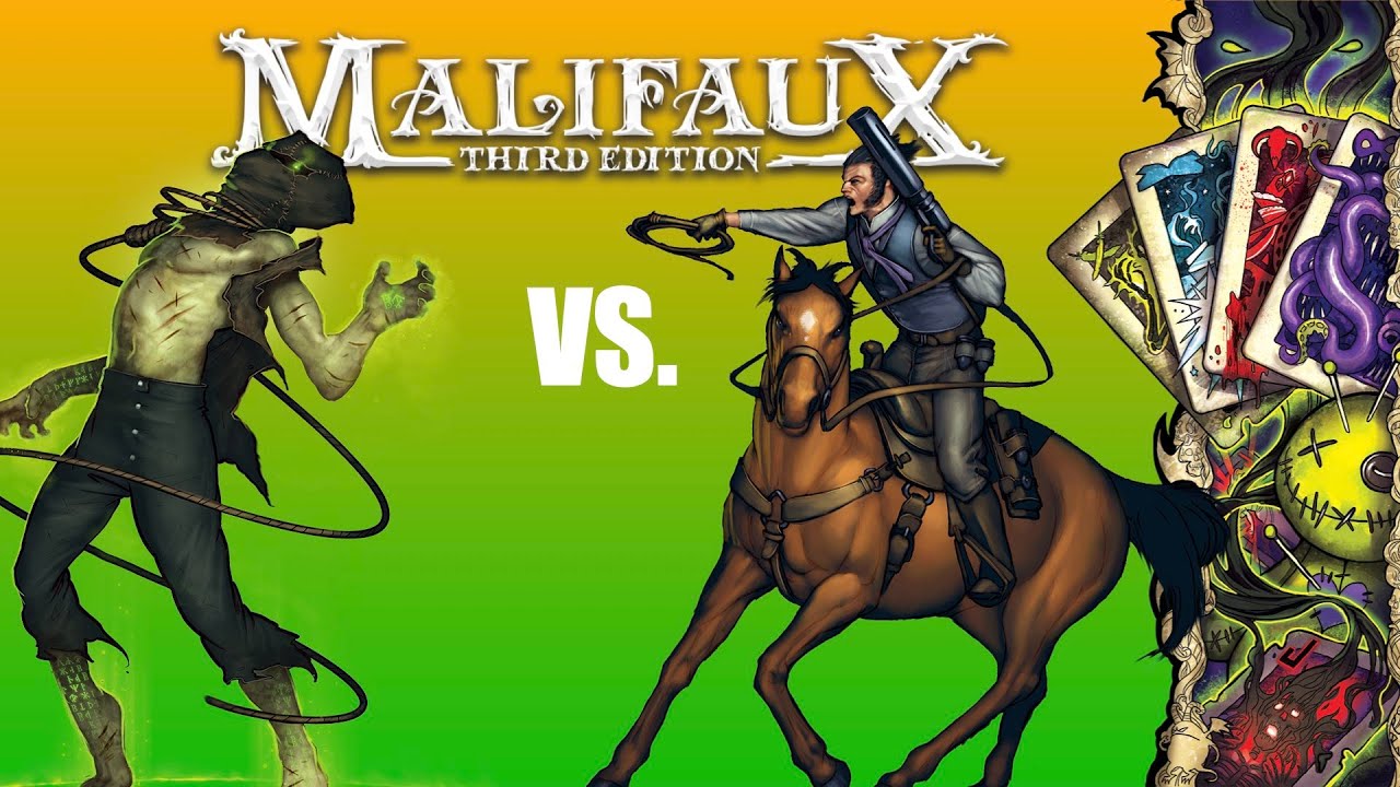 Malifaux. 3rd edition battle report- Jack Daw vs. Lucas McCabe