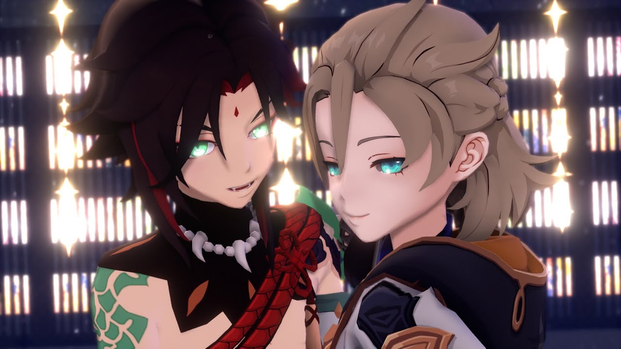[ MMD原神Genshin Impact ] 危险派对/Dangerous Party - Albedo(?)/Red Xiao