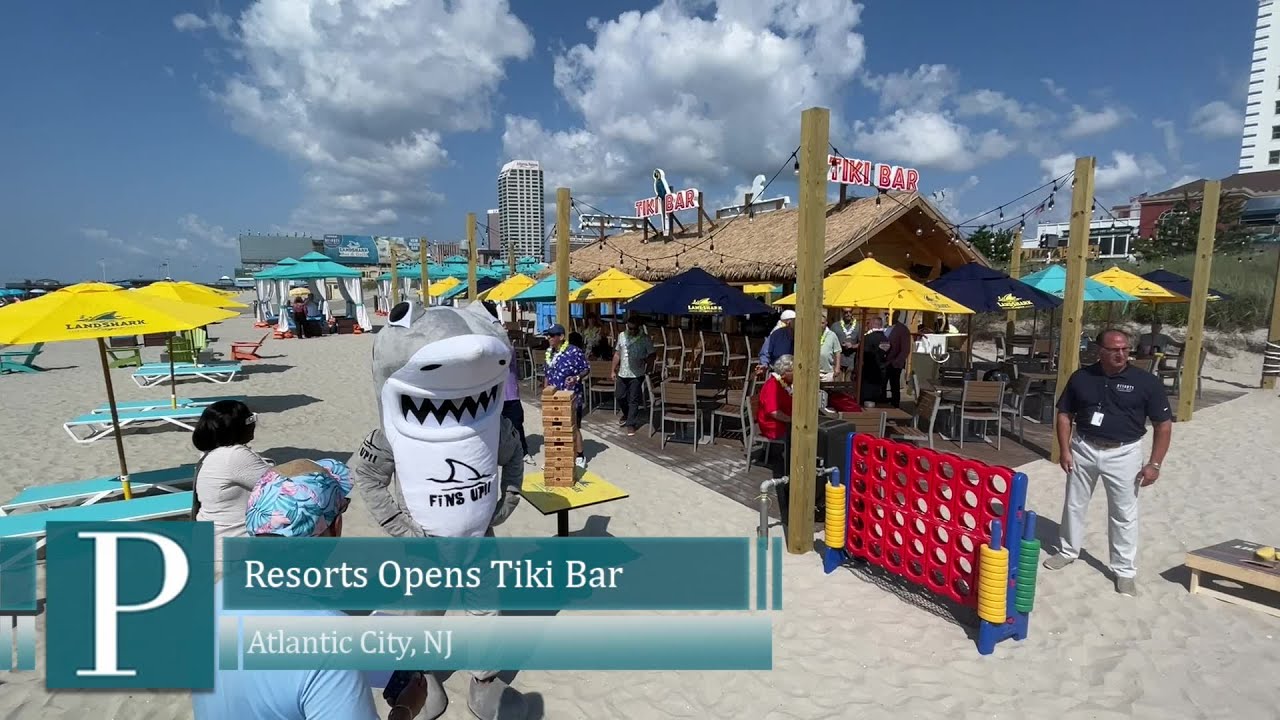 Resorts Casino Opens New Beach Bar