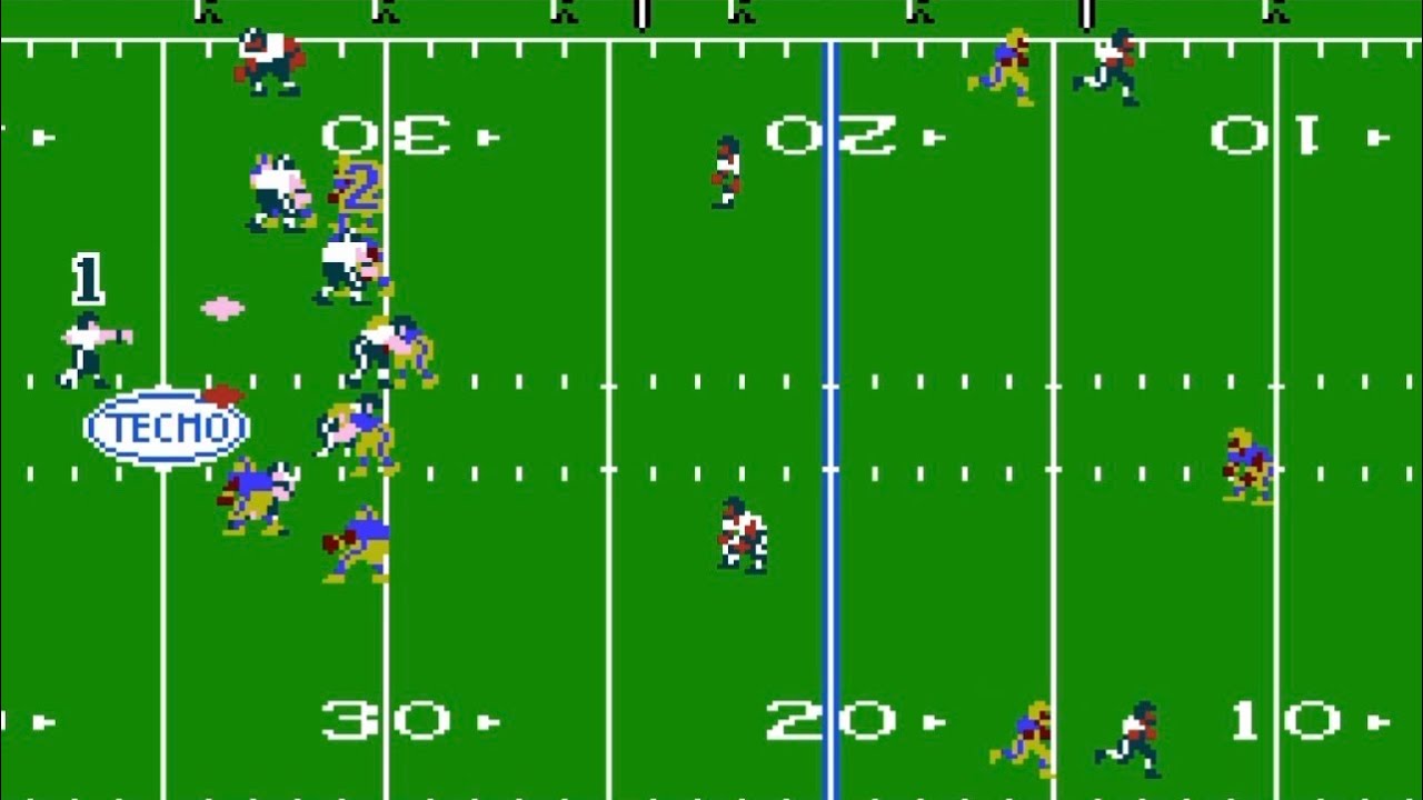 Игра NFL CPU Super Bowl What If: Broncos vs. Rams | Tecmo Super Bowl (NES)