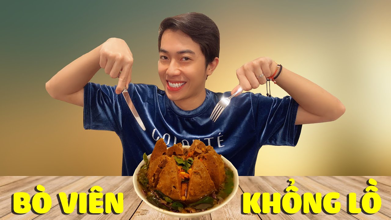 CrisDevilGamer ăn BÒ VIÊN KHỔNG LỒ | Tối nay ăn gì?