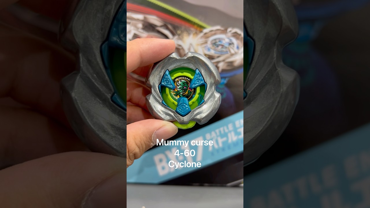 Unboxing Takara Tomy Beyblade X UX-18 Random Booster vol-8 2. Mummy curse 4-60 cyclone 