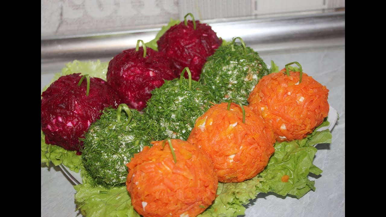 Yolka Bəzəyi Salatı. Yeni İl Üçün İdeal Salat.