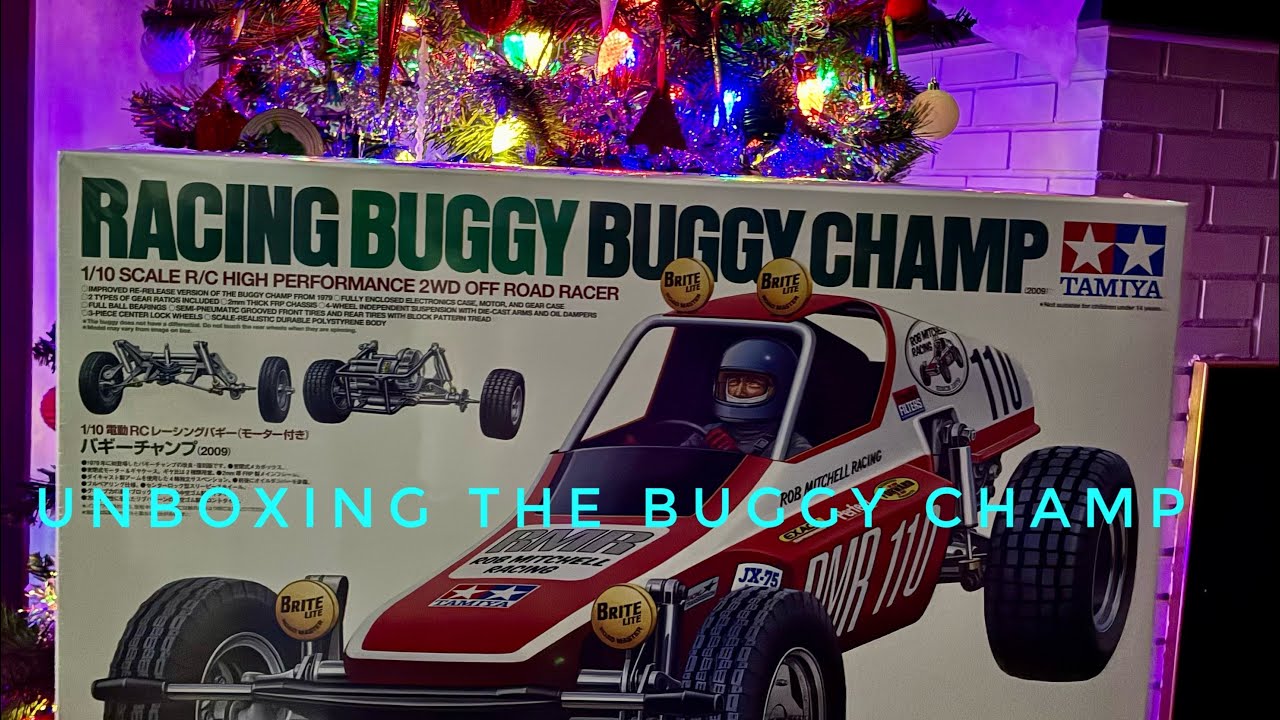 Распаковка Tamiya Buggy Champ!