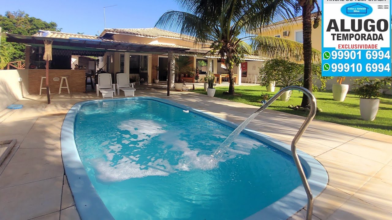 Alugo casa para  temporada no Condominio  Vilas do Jacuipe, Barra do Jacuipe-Cama&ccedil;ari-Ba