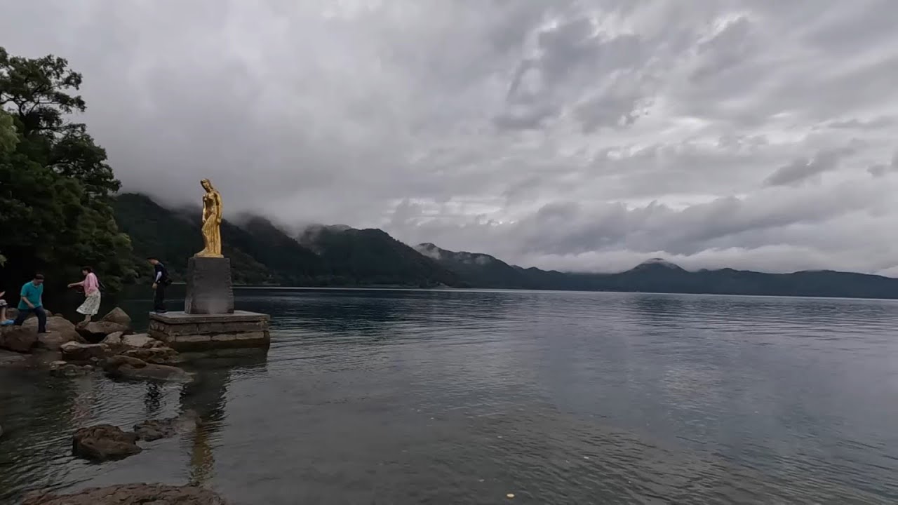 【2024日本東北夏末遊】ep3︱田澤湖 金色辰子像｜最美列車~秋田內陸縱貫鐵道｜陸奧小京都~角館 武家屋敷｜岩手~花卷溫泉酒店