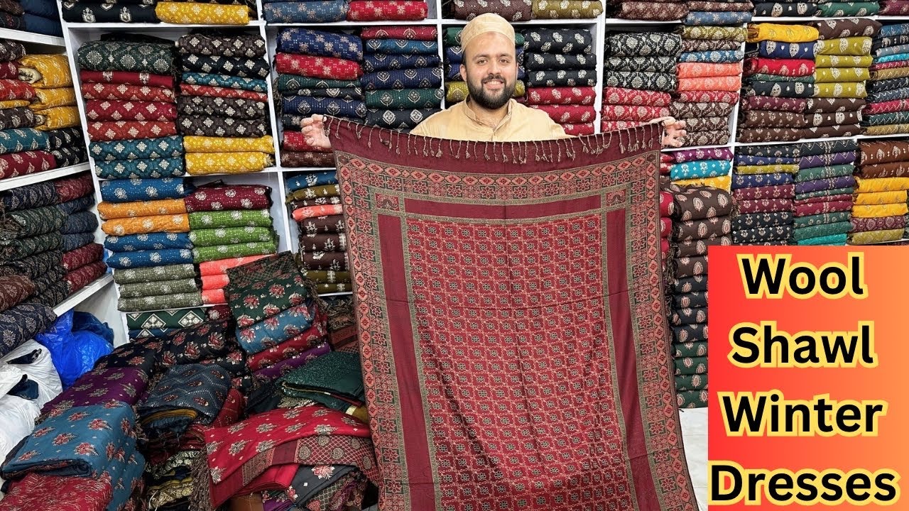 Pashmina Wool Shawls Winter Dresses! Banarssi Shawls Marina Suits! Cheap Price Winter Collection