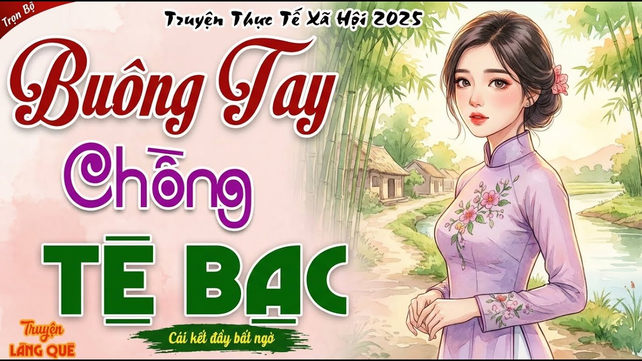 Nằm nghe kể chuyện đời： BUÔNG TAY CHỒNG TỆ BẠC - Kể chuyện đêm khuya ngủ ngon