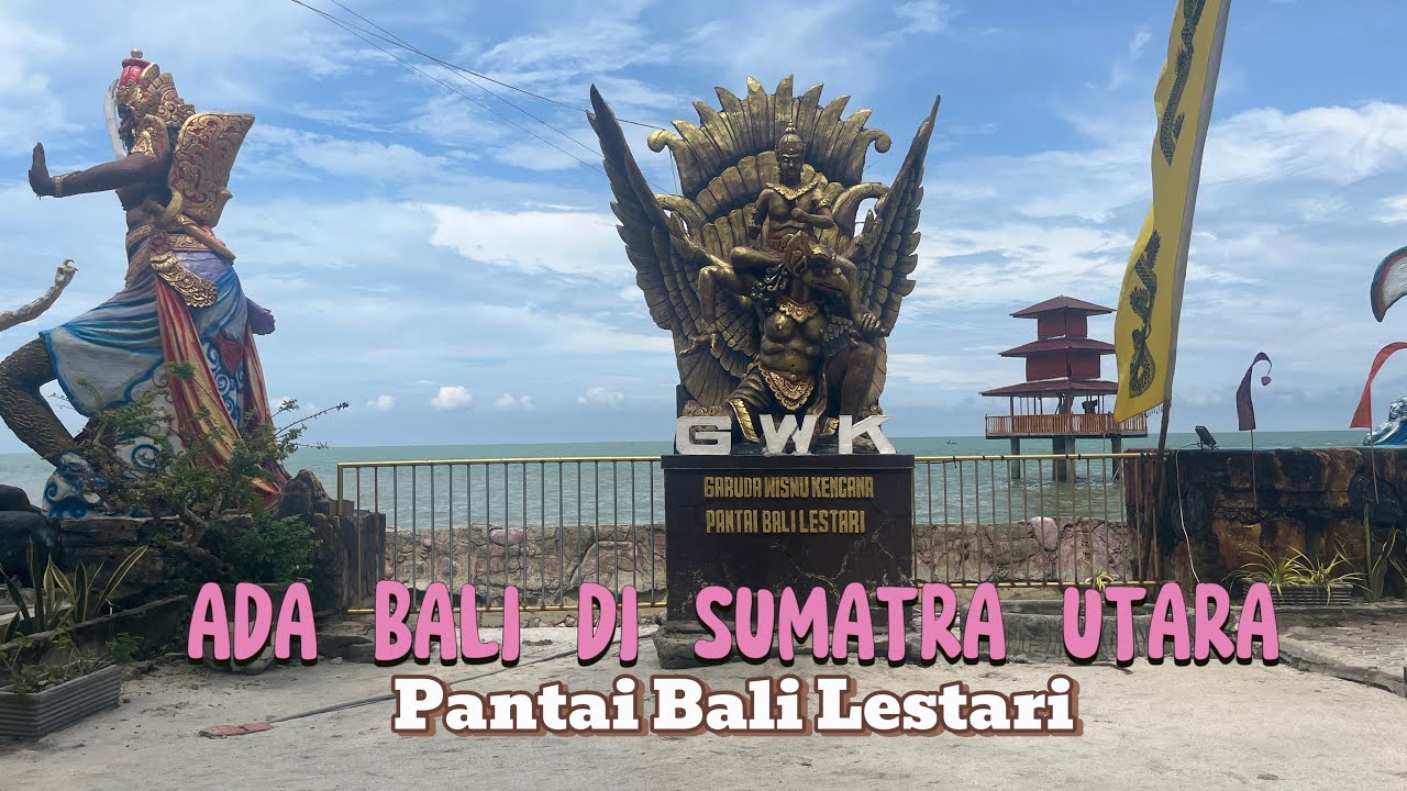 Jalan-jalan ke Wisata Pantai Bali Lestari di Kabupaten Serdang Bedagai
