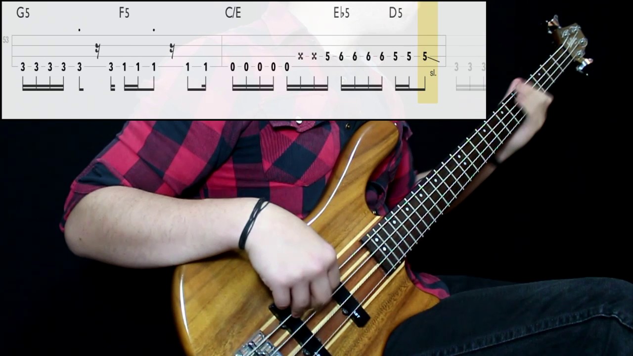 Stone Temple Pilots - Plush (Bass Cover) (Play Along Tabs In Video)