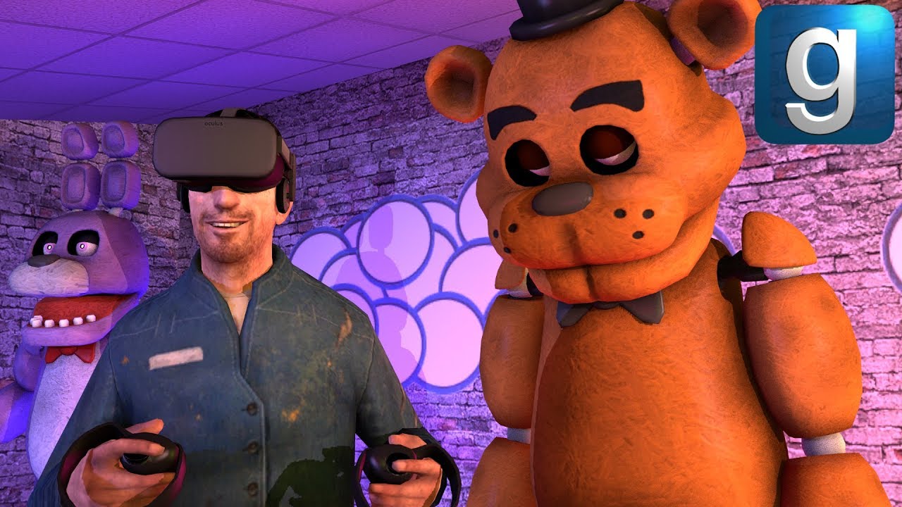 Gmod FNAF | Five Nights at Freddy's Event Map With VR Mod!