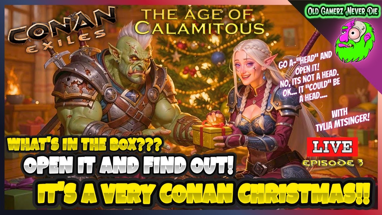 Its a Conan Christmas 2025! Part 2: Let's Celebrate!  w/ Tylia MtSinger!