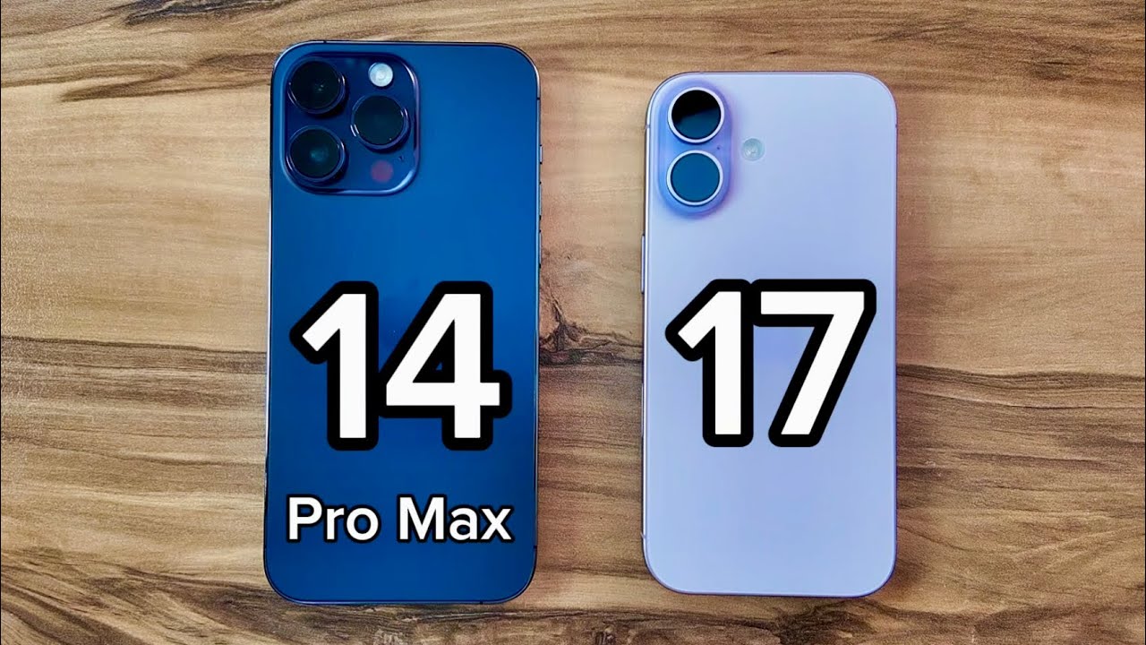 iPhone 14 Pro Max против iPhone 17