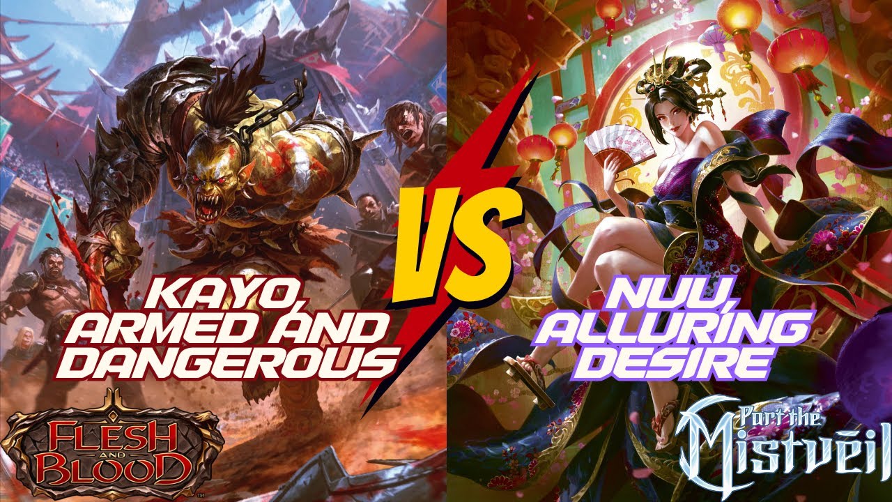 Daily FaB #194 | Kayo vs. Nuu | Flesh and Blood | Part the Mistveil