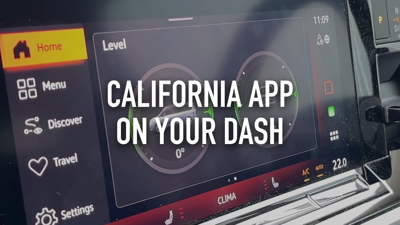 How To Get the California App on Your Dash (T7 / Grand Cali)