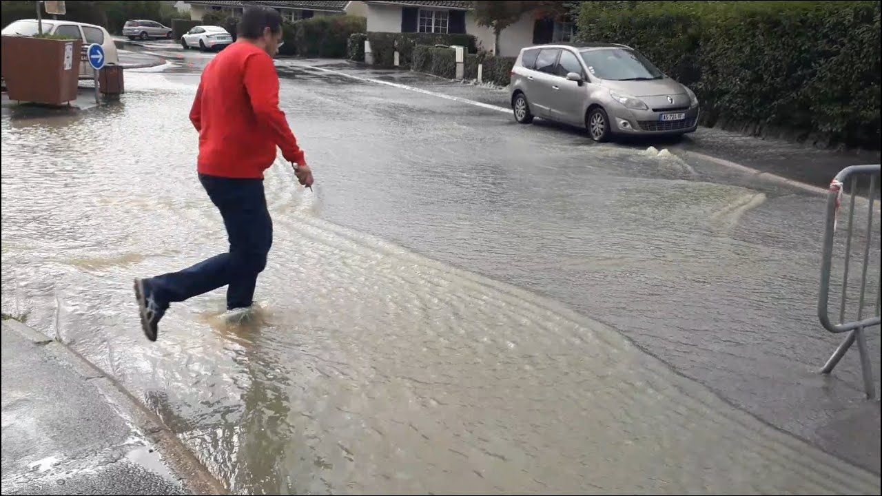Inondation à Breuillet Port Sud du 10 octobre 2024