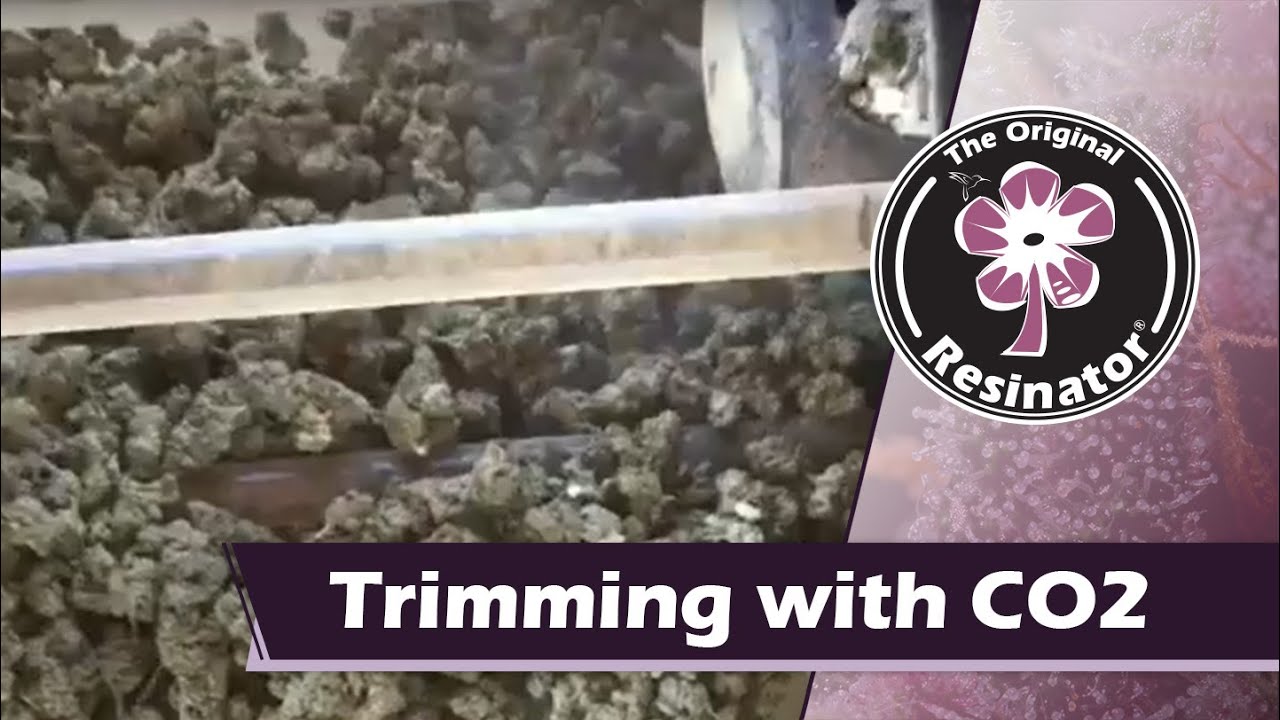 How Trimming with Liquid CO2 Works Using an Original Resinator Machine