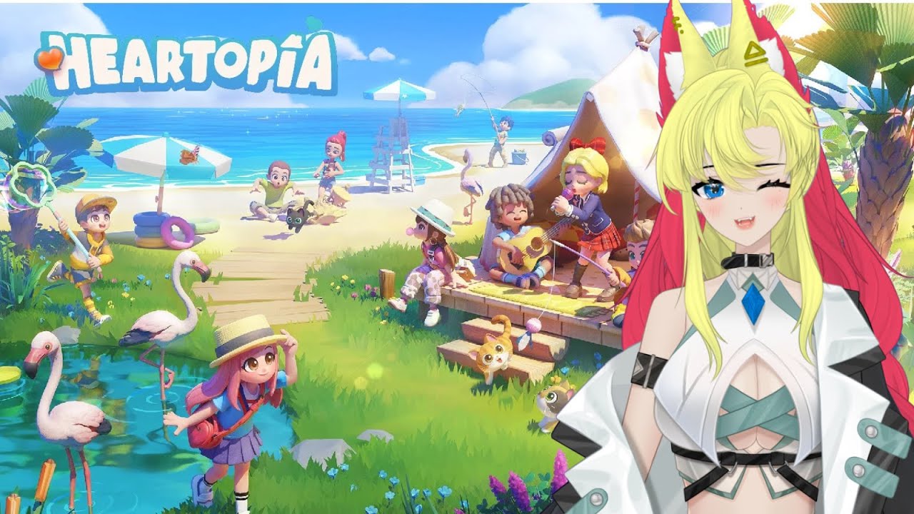 [ Heartopia ] Cozy Fox stays warm while Playing Heartopia: Early Days