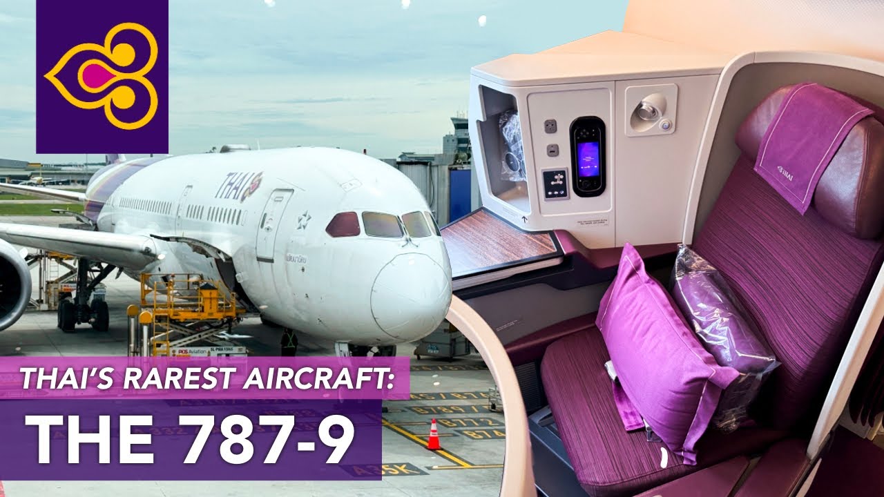 Business Class on THAI's Rarest Aircraft: Boeing 787-9 | Kuala Lumpur - Bangkok