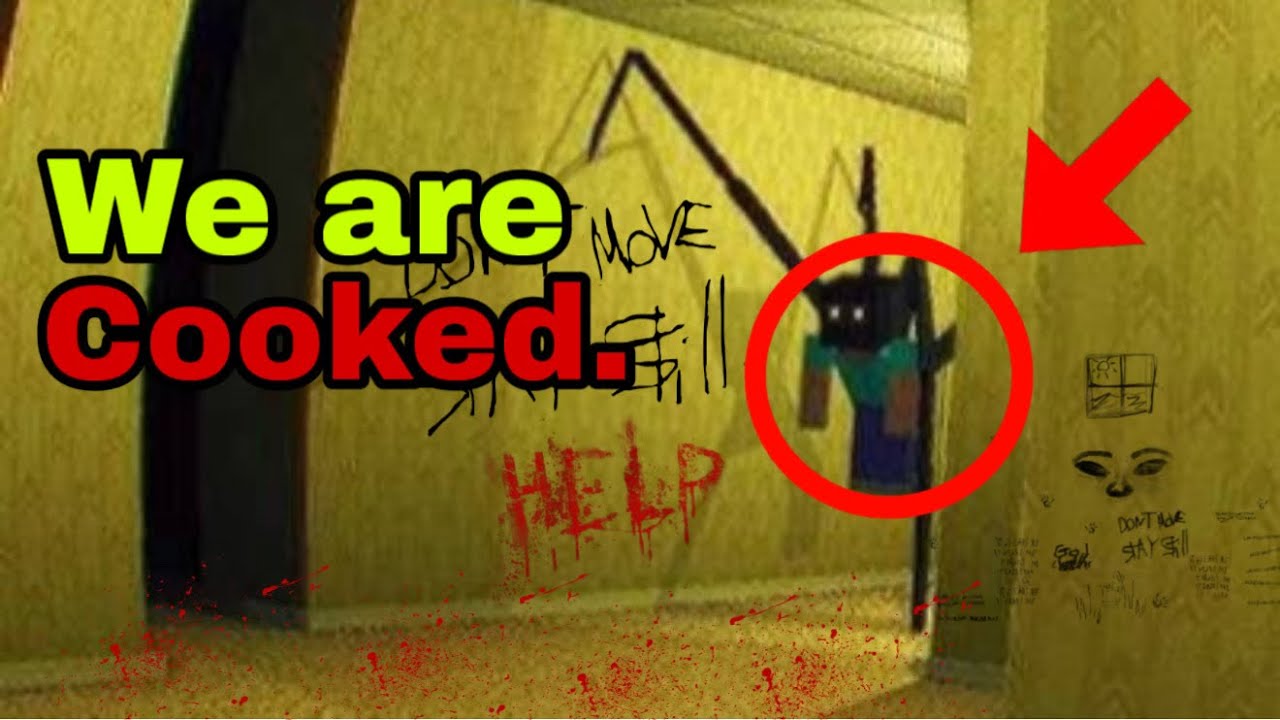 the backrooms in minecraft was a terrible idea...