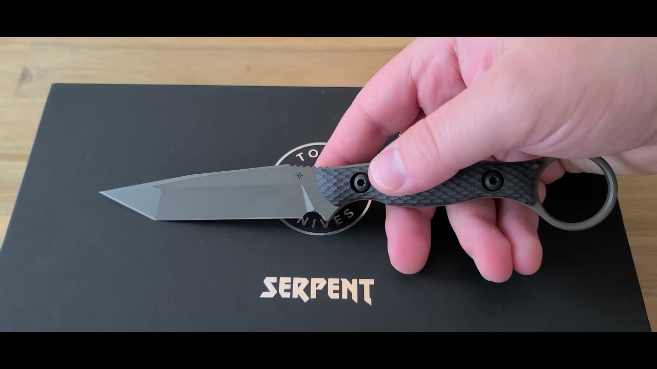 Toor Knives Serpent and its Uneven Grinds