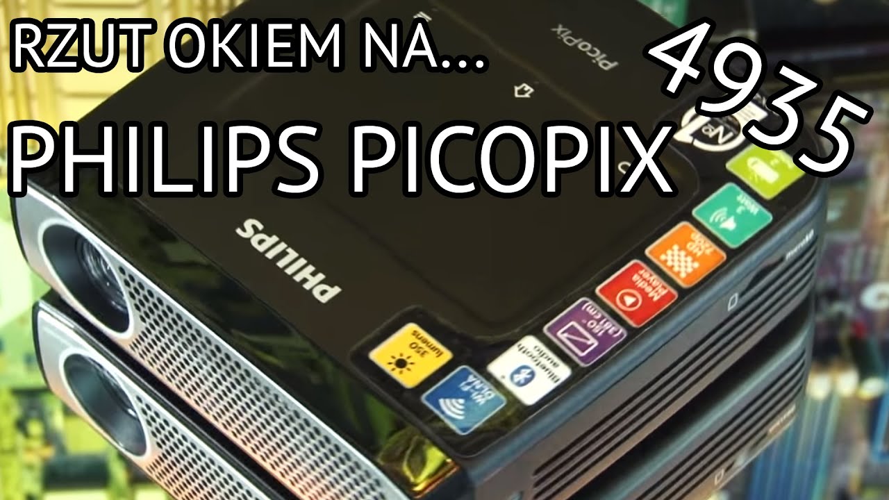 Philips PicoPix 4935 - testujemy miniaturowy projektor z Androidem