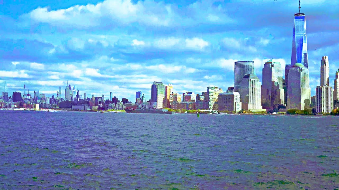 USS John Basilone(DDG 122) DESTROYER Sails into New York Harbor!