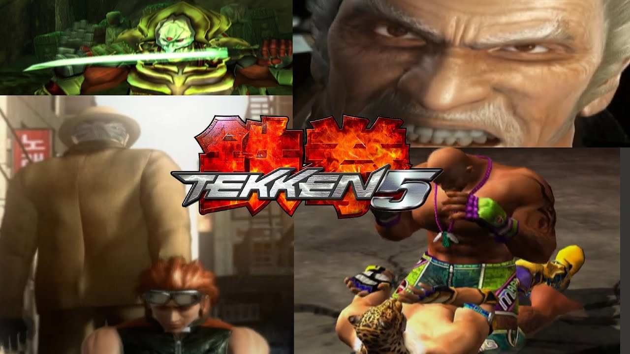 TEKKEN 5 Default Characters Medium 2:12:04