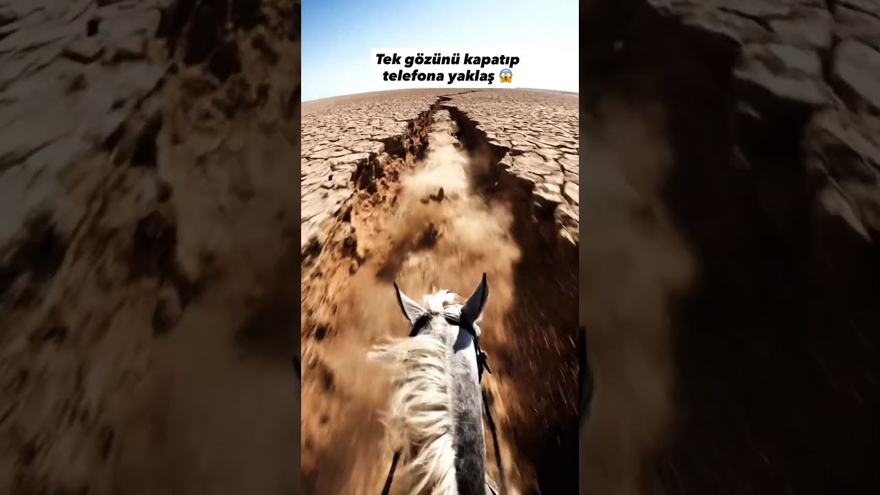 Susuz topraklarda at sürmek nasıl bir his? 