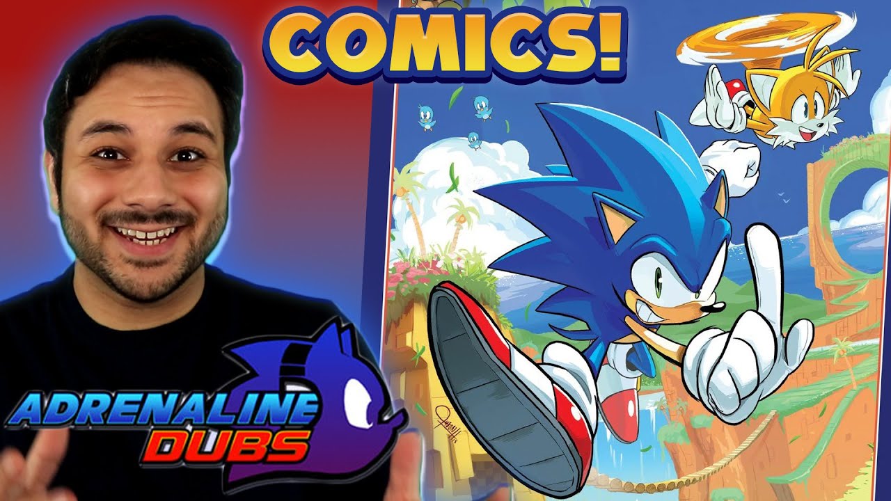 SONIC IDW COMICS - VOLUME 1 FIRST TIME @AdrenalineDubs