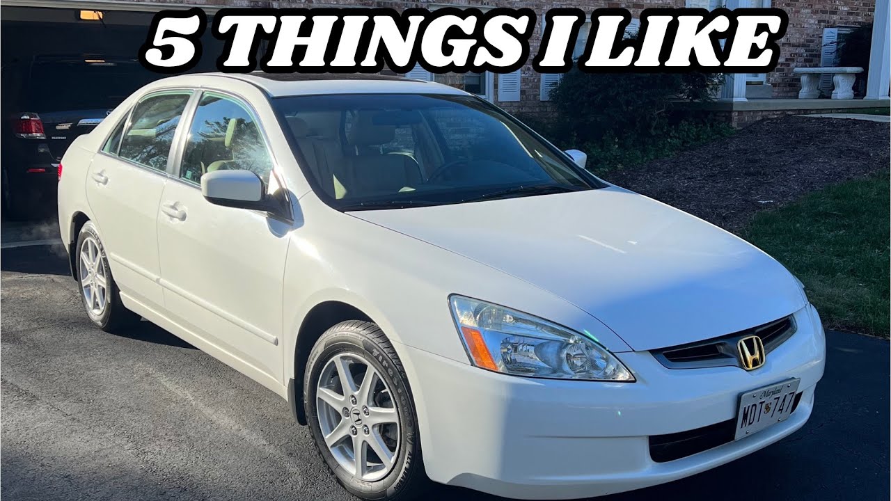 5 вещей, которые мне нравятся в моем Honda Accord EX V6 2004 года