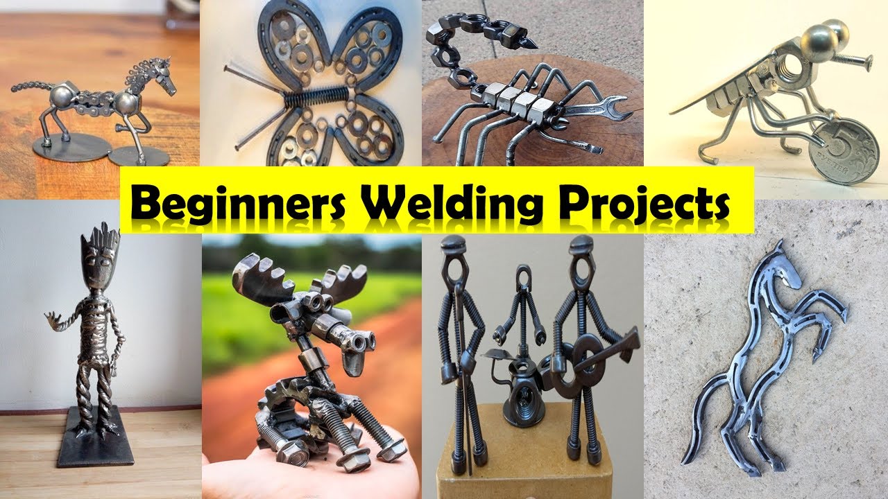 Welding Projects For beginners Welders | metalworking | scrap welding projects