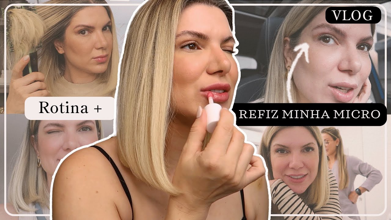 Vlog - Refiz minha Micropigmentação da Sobrancelha + Rotina | Deusa Constanzi