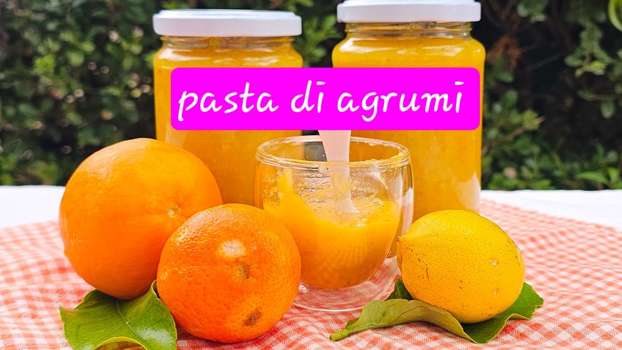 Pasta di agrumi per aromatizzare panettoni e lievitati 