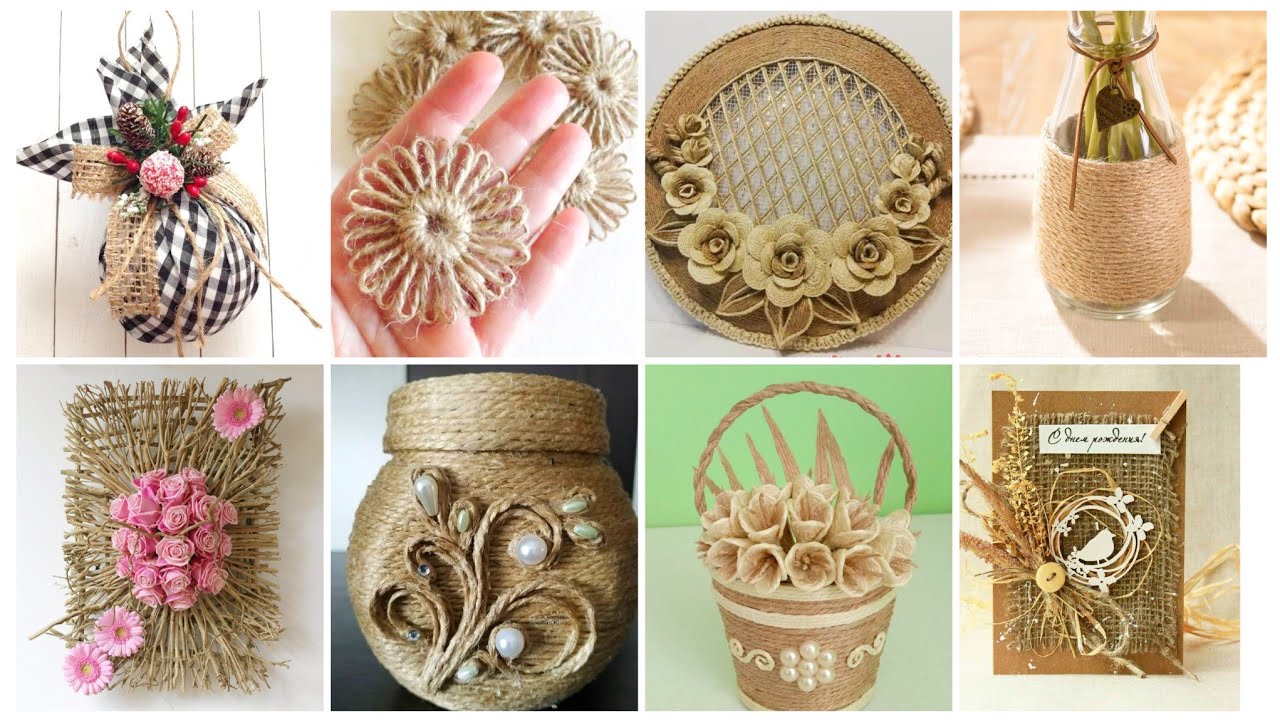 Rustic Jute & Burlap Craft Ideas | Amazing DIY Home Décor | Cheap & Creative Crafts