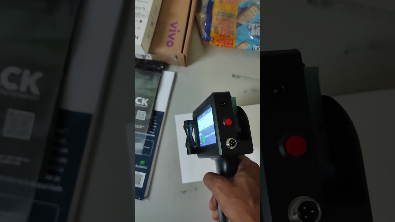 Configuração do inkjet manual