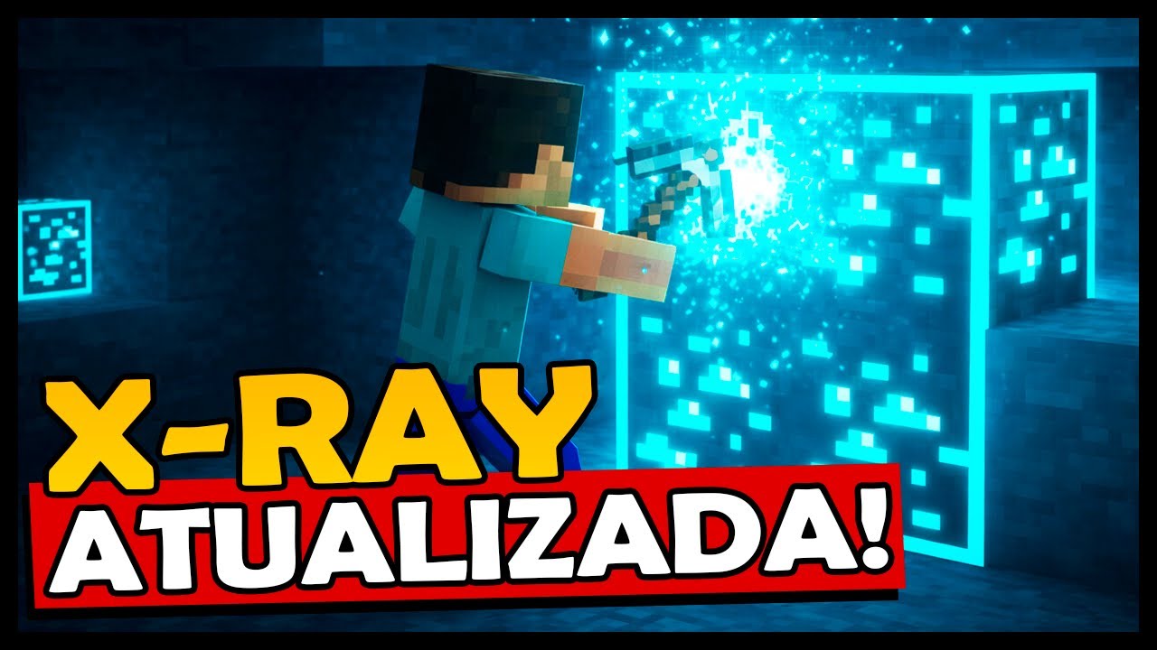BEDROCK - TEXTURA X-RAY ATUALIZADA PARA O MINECRAFT 2026 (MCPE)