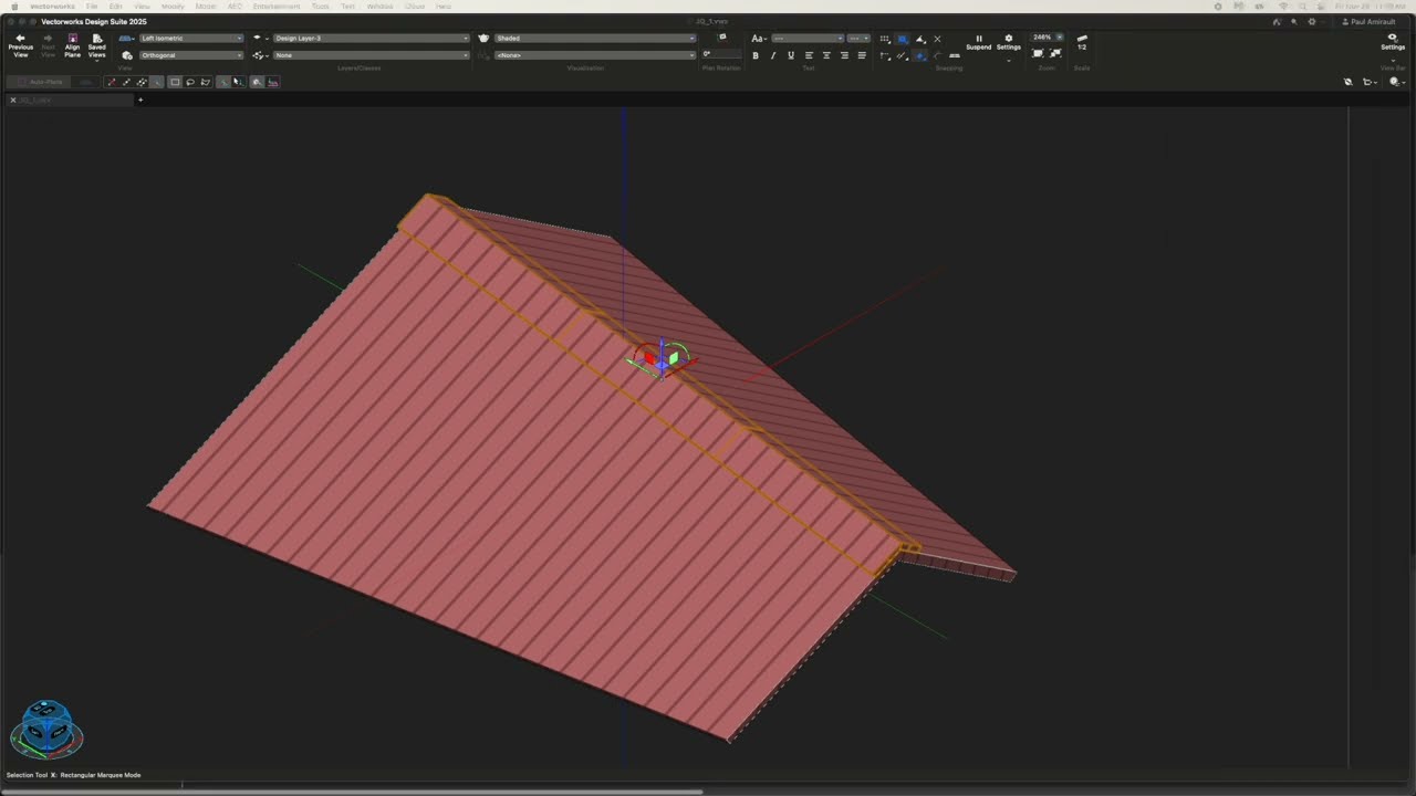 ANGLED ROOF