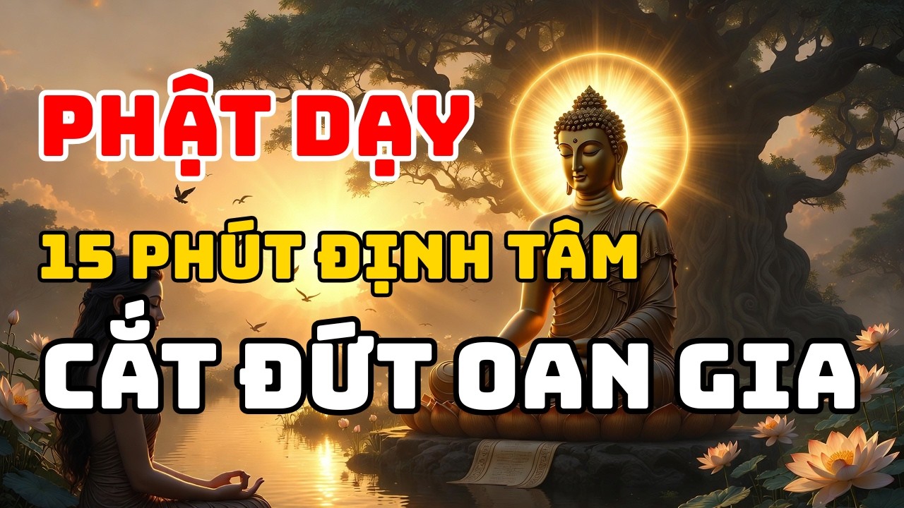 Phật Dạy 15 Phút Định Tâm Dưới Hồng Ân Mẹ Quan Âm: Cắt Đứt Dây Oan Trái, Nghịch Cảnh Hóa Phước Lộc