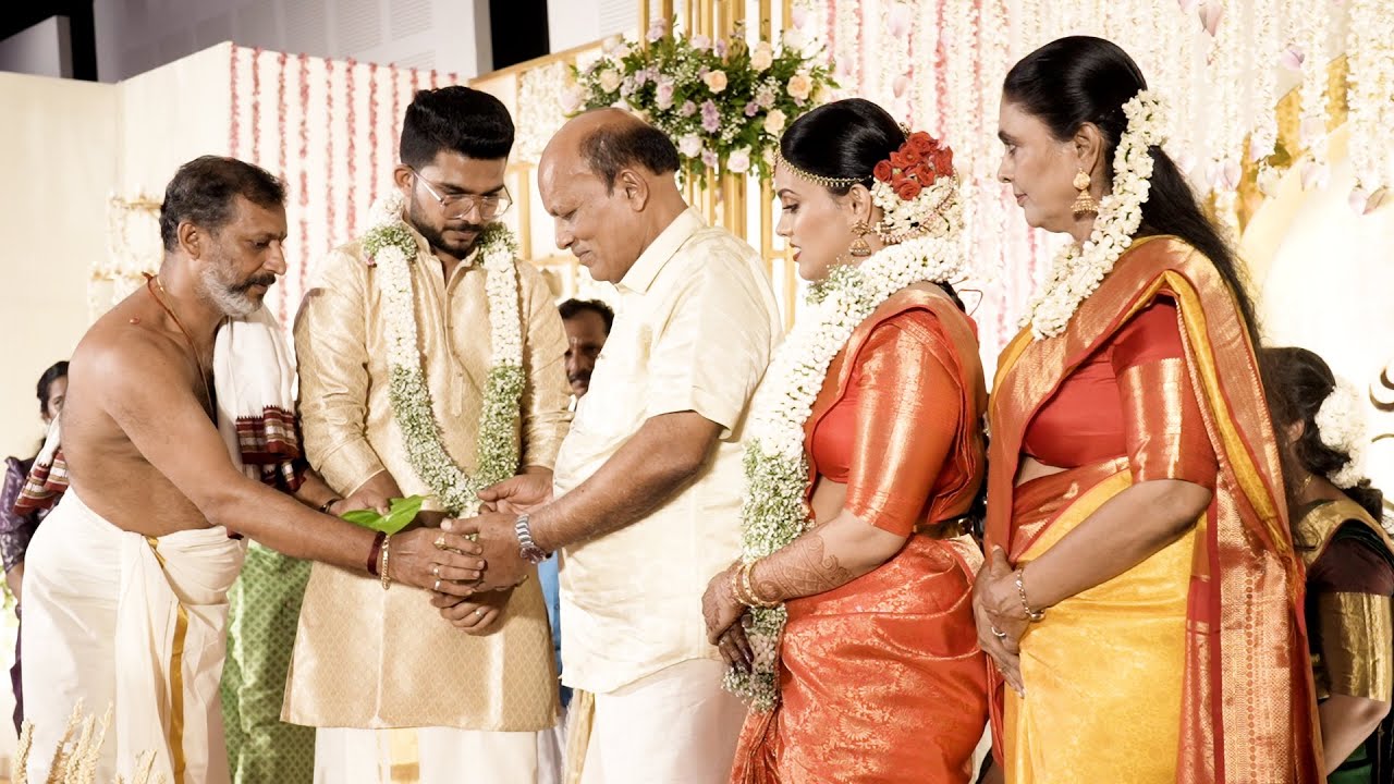 HYMA & SOORAJ BEN Wedding Ceremony I  B Sandhya daughter  Hyma wedding video | Hyma wedding video